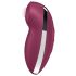Satisfyer Tap & Climax 2: Vibrador e Estimulador 2 em 1 (vermelho)