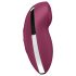 Satisfyer Tap & Climax 2: Vibrador e Estimulador 2 em 1 (vermelho)