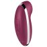 Satisfyer Tap & Climax 2: Vibrador e Estimulador 2 em 1 (vermelho)