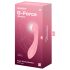 Satisfyer G-Force - Vibrador recarregável e à prova d'água para o ponto G (rosa)