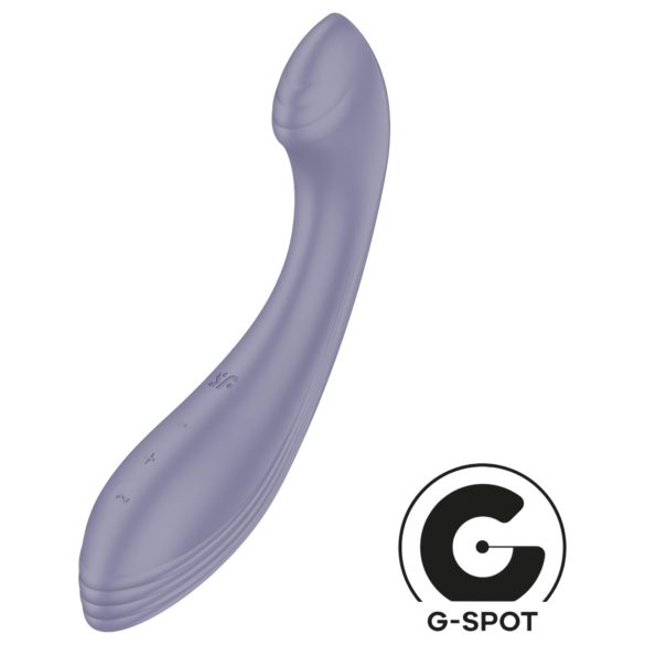Satisfyer G-Force - Vibrador recarregável à prova d'água para o ponto G (roxo)