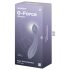 Satisfyer G-Force - Vibrador recarregável à prova d'água para o ponto G (roxo)