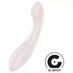   Satisfyer G-Force - vibrador ponto G recarregável à prova d'água - bege