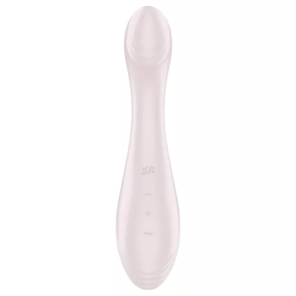 Satisfyer G-Force - vibrador ponto G recarregável à prova d'água - bege