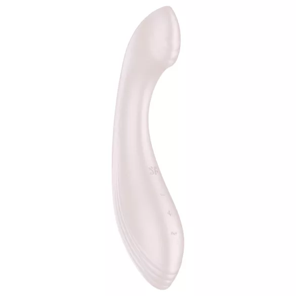 Satisfyer G-Force - vibrador ponto G recarregável à prova d'água - bege