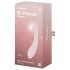 Satisfyer G-Force - Vibrador recarregável e à prova d'água para Ponto G (bege)
