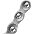 Satisfyer Triple Ball-R - dildo com bolas texturizadas - silicone cinza