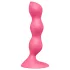 Satisfyer Triple Ball-R - vibrador anal com esferas - silicone rosa