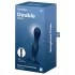 Satisfyer Double Ball-R - dildo com peso - silicone azul
