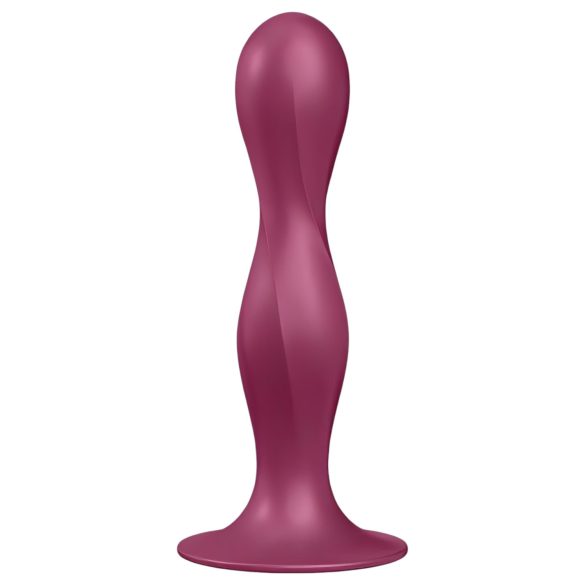 Dildo Pesado Satisfyer Double Ball-R com Ventosa (vermelho)
