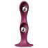 Dildo Pesado Satisfyer Double Ball-R com Ventosa (vermelho)