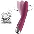 Satisfyer Spinning Vibe 1 - Vibrador Rotativo para o Ponto G (Vermelho)