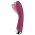 Satisfyer - vibrador ponto G com cabeça giratória - vermelho
