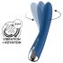 Satisfyer Spinning Vibe 1 - Vibrador com Cabeça Rotativa para Ponto G (Azul)