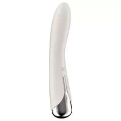   Satisfyer Spinning Vibe 1 - vibrador ponto G cabeça giratória - bege