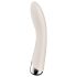Satisfyer Spinning Vibe 1 - Vibrador com cabeça rotativa para ponto G (bege)