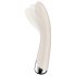 Satisfyer Spinning Vibe 1 - Vibrador com cabeça rotativa para ponto G (bege)