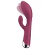 Satisfyer Spinning Rabbit 1 - vibrador com braço clitoriano giratório (vermelho)