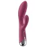 Satisfyer Spinning Rabbit 1 - vibrador com braço clitoriano giratório (vermelho)