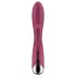 Satisfyer Spinning Rabbit 1 - vibrador com braço clitoriano giratório (vermelho)