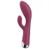 Satisfyer Spinning Rabbit 1 - vibrador com braço clitoriano giratório (vermelho)