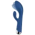 Satisfyer Spinning Rabbit 1 - vibrador rabbit rotativo clitóris - azul