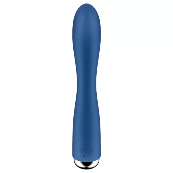 Satisfyer Spinning Rabbit 1 - vibrador rabbit rotativo clitóris - azul