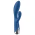 Satisfyer Spinning Rabbit 1 - vibrador rabbit rotativo clitóris - azul