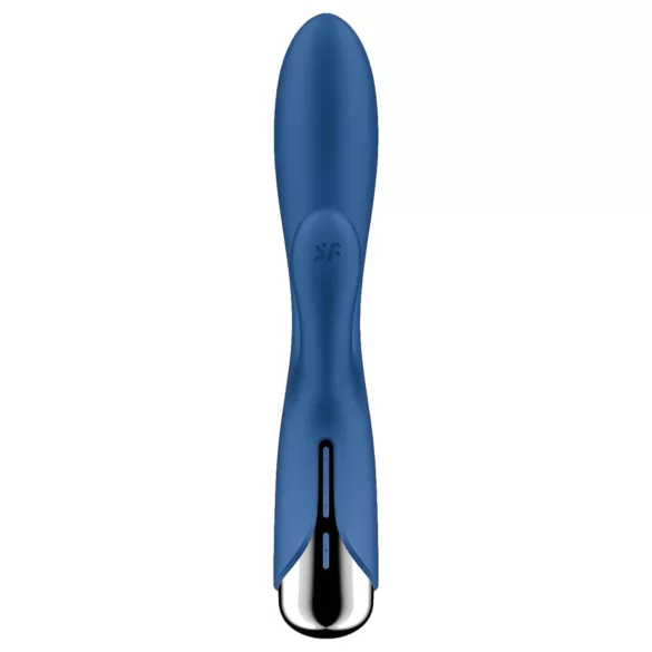 Satisfyer Spinning Rabbit 1 - vibrador rabbit rotativo clitóris - azul
