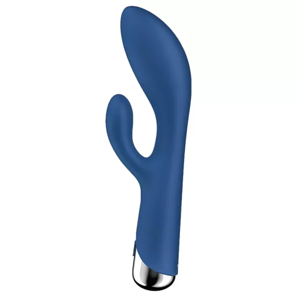 Satisfyer Spinning Rabbit 1 - vibrador rabbit rotativo clitóris - azul