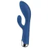Satisfyer Spinning Rabbit 1 - vibrador rabbit rotativo clitóris - azul