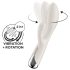 Satisfyer Spinning Rabbit 1 - vibrador com braço rotativo (bege)