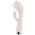 Satisfyer Spinning Rabbit 1 - vibrador com braço rotativo (bege)