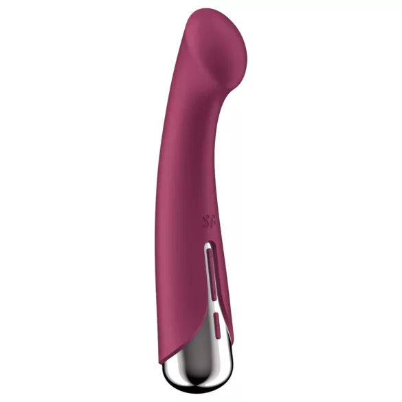 Satisfyer - vibrador ponto G rotativo - cabeça giratória - vermelho