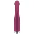 Satisfyer - vibrador ponto G rotativo - cabeça giratória - vermelho