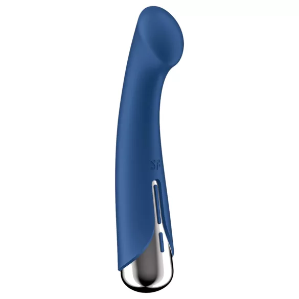 Satisfyer Spinning G-Spot 1 - vibrador ponto G com cabeça giratória - azul