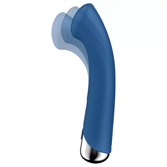 Satisfyer Spinning G-Spot 1 - vibrador ponto G com cabeça giratória - azul