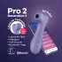 Satisfyer Pro 2 Gen3 - vibrador clitóris sucção inteligente - lilás