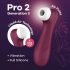Satisfyer Pro 2 Gen3 - Estimulador de clitóris a vácuo (vermelho)