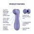Satisfyer Pro 2 Gen3 - sugador clitoriano recarregável - roxo