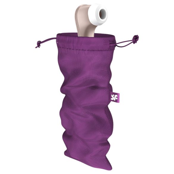 Satisfyer Treasure Bag L - Bolsa de Armazenamento Média (Roxa)