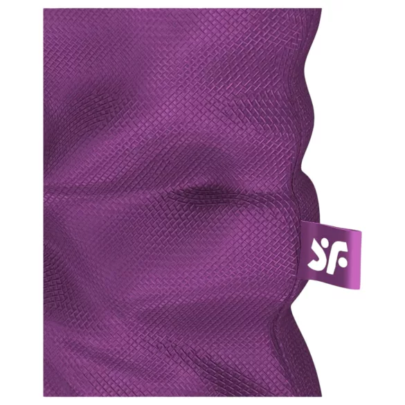 Satisfyer Treasure Bag L - bolsa de armazenamento discreta - média (roxa)