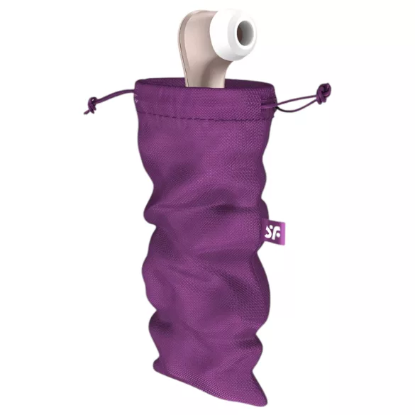 Satisfyer Treasure Bag L - bolsa de armazenamento discreta - média (roxa)