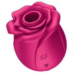   Satisfyer Pro 2 Classic Blossom - vibrador clitóris sucção ar - vermelho
