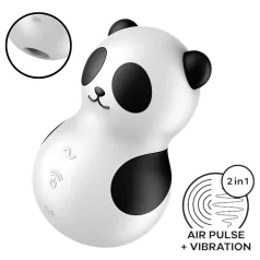   Satisfyer Pocket Panda - estimulador de clitóris por ondas de ar (preto)