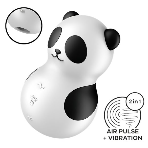 Satisfyer Pocket Panda - Estimulador de Clitóris com Ondas de Ar (preto)