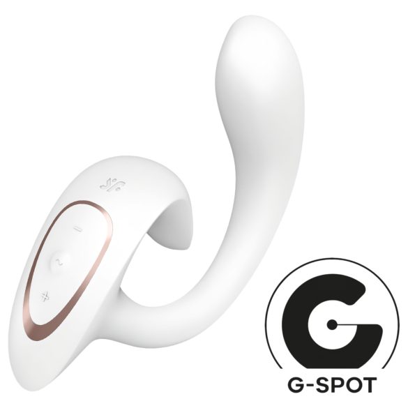 Satisfyer G para Deusa 1 - Vibrador para Clitóris e Ponto G (branco)