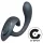 Satisfyer G for Goddess 1 - vibrador clitóris e ponto G - cinza