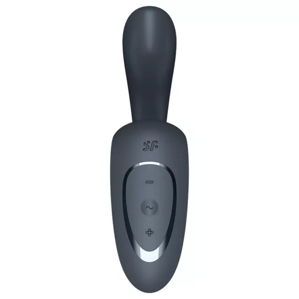 Satisfyer G for Goddess 1 - vibrador clitóris e ponto G - cinza