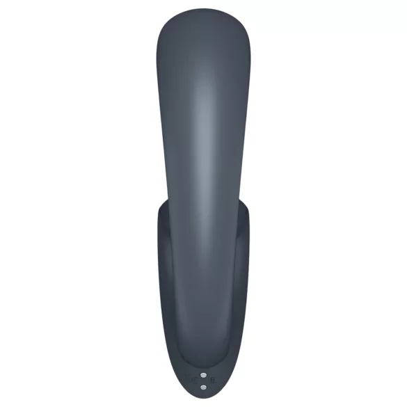 Satisfyer G for Goddess 1 - vibrador clitóris e ponto G - cinza